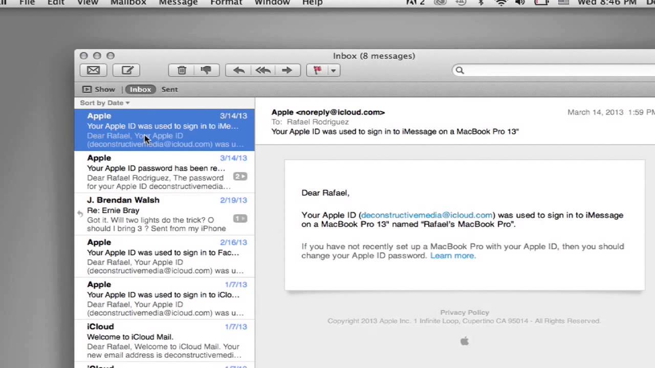 Backup Mail App Mac